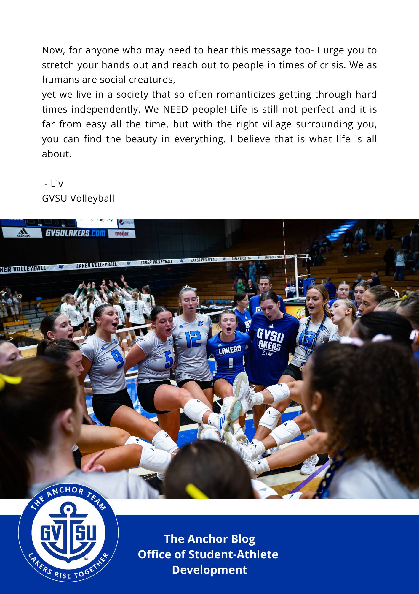 Anchor Blog L. Behen